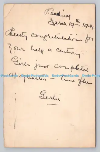 R808072 Der Brief. PM. Berks. 1934. Postkarte