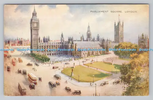 R809798 London. Parliament Square. Valentinstag. Kunstfarbe. Brian Gerald