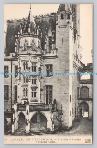 R808117 Chateau de Pierrefonds. Tourelle d Escalier. Treppenturm. ND. Fot.