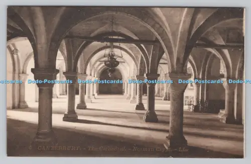 R809848 Canterbury. Die Kathedrale. Norman Crypt. LL. 4
