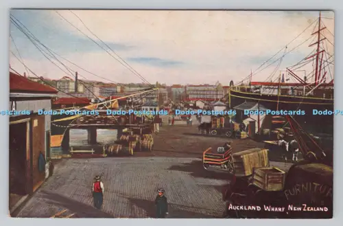 R808159 Neuseeland. Auckland Wharf. S. Hildesheimer. London. Manchester. Nr. 53