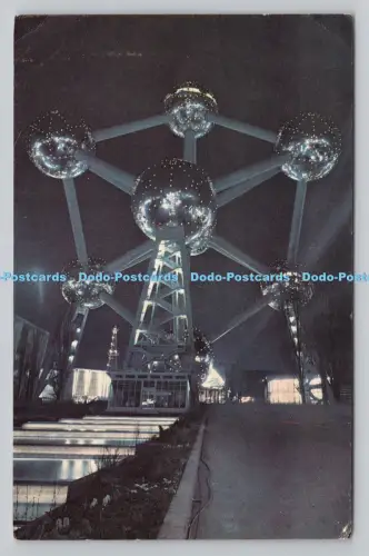 R808170 Atomium. Bei Nacht. Beatic. Brux