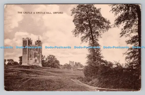 R809946 Orford. Schloss und Burgberg. PM. Ipswich. 1915