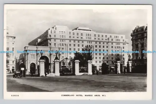 R809951 Cumberland Hotel. Marmorbogen. Brückenhaus. Echtfotoserie. PM. Lond