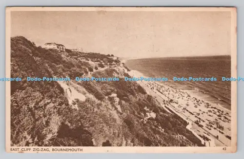R809975 Bournemouth. East Cliff Zig Zag. Dearden and Wade