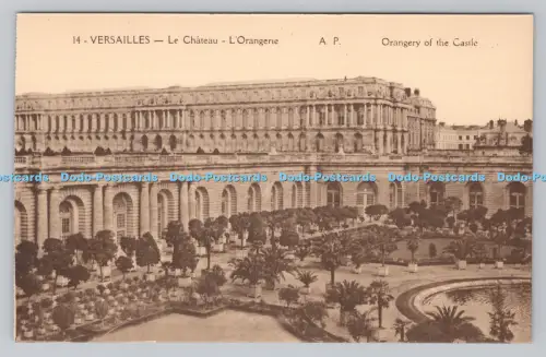 R810056 Versailles. Orangerie des Schlosses. A. Papeghin. Paris. Touren