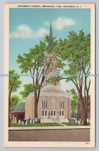 R810147 N.Y. Herkimer. Reformierte Kirche. 1723 organisiert. Wm. Jubb. Syrakus