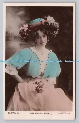 R810156 Miss Barbara Deane. Dover Street Studios. Misch. Glosso Graphs Serie