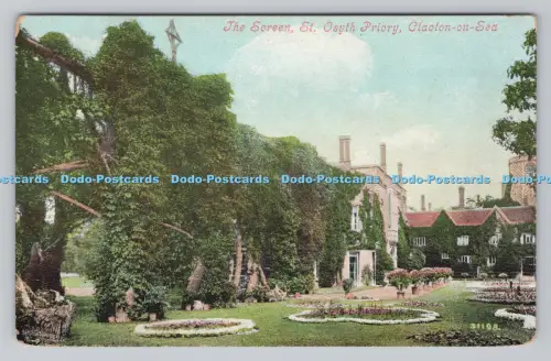 R810162 Clacton on Sea. St. Osyth Priory. Der Bildschirm. G. E. Gebläse. Valentine S