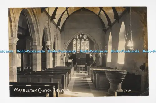 C032401 Warbleton Church Interior C V Travers Hove 1911