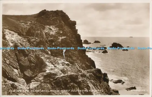 R002574 Old Lizard Head Englands Most Southerly Point Valentine No 217469 RP 194