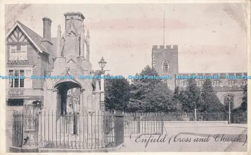 R003612 Enfield Kreuz und Kirche Christliche Romane