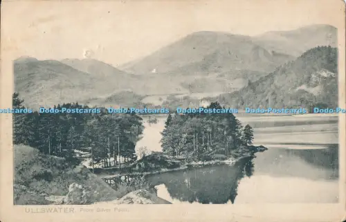 R003614 Ullswater from Silver Point Peacock Platino Photo 1917