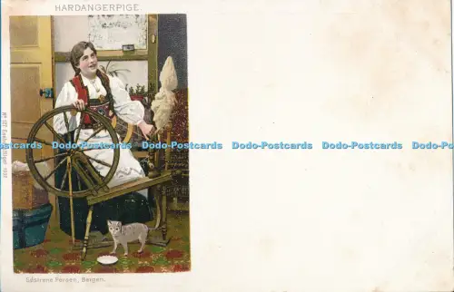 R004691 Hardangerpige Sostrene Persen Bergen Eneberettiert No 127