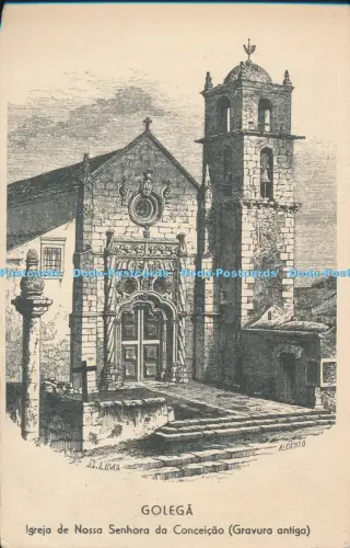 R005107 Golega Igreja de Nossa Senhora da Conceicao 1952