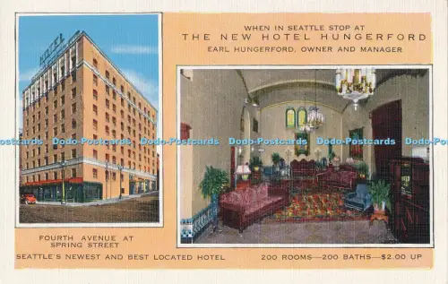 R005341 New Hotel Hungerford Seattle Multi View E C Kropp