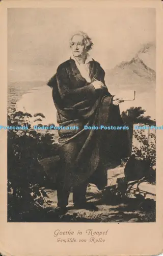 R005800 Goethe in Neapel Gemalde von Kolbe