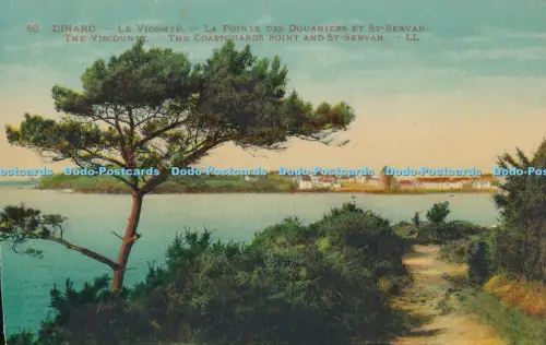 R009876 Dinard The Viscounty The Coastguards Point und St Servan Levy et Neurdei