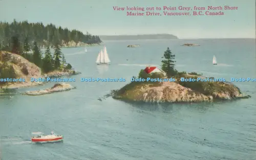 R014620 Blick auf Point Grey vom North Shore Marine Drive Vancouver B