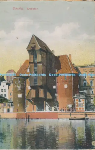 R017077 Danzig Krahntor Julius Simonsen