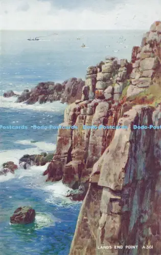 R023991 Lands End Point Valentine No A361 1958