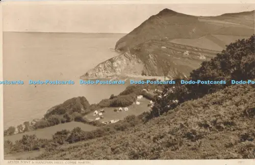 R024649 Lester Point and Hangman Hills Combe Martin 1950