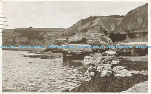 R024746 Orcombe Point Exmouth Valentine Photo Brown 1947