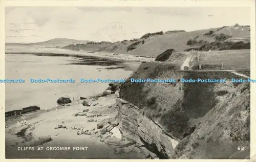 R024750 Cliffs at Orcombe Point 1949