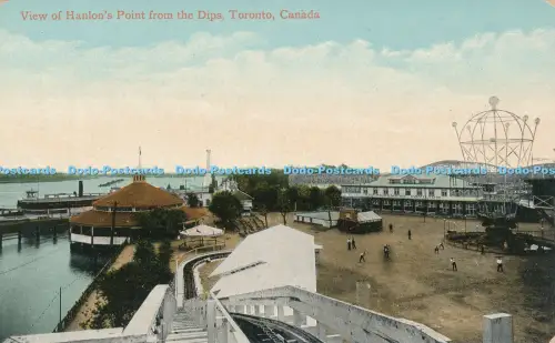 R034242 Blick auf Hanlons Point von den Dips Toronto Canada Valentine