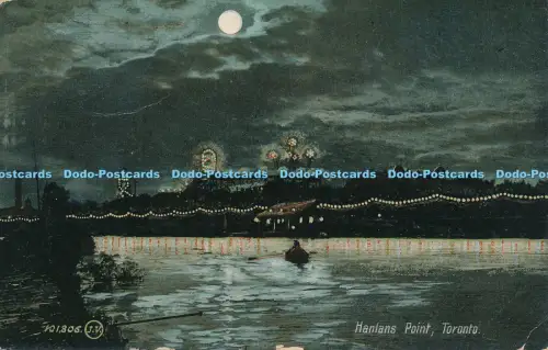 R034405 Hanlans Point Toronto By Night Valentine