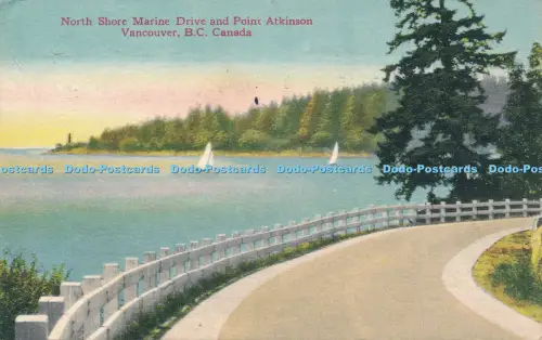 R034422 North Shore Marine Drive and Point Atkinson Vancouver B C Canada 1947