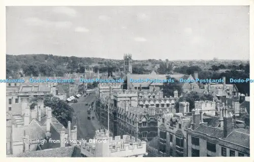 R029143 The High from St Marys Oxford T V A P