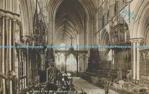 R029146 Worcester Cathedral Choir West W A Call Cambria RP