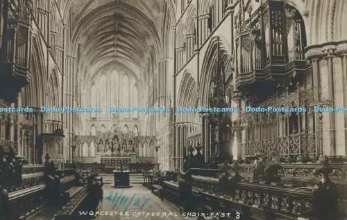 R029147 Worcester Cathedral Choir East W A Call Cambria RP