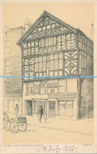 R029167 Old House in Lower Bridge Street Chester A and C Black No 63