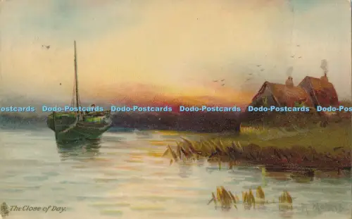 R029175 The Close of Day Tuck 1907