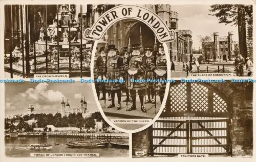 R029181 Tower of London Multi View RP 1953