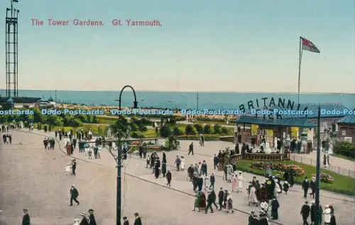 R029189 The Tower Gardens Gt Yarmouth