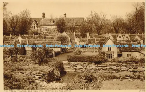 R029462 The Model Village Old New Inn Bourton on the Water Photochrom No V4109