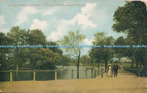 R029482 Clapham Common The Pond and Band Stand