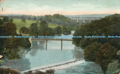 R029562 Blick vom Schlossfenster Barnard Castle 1907