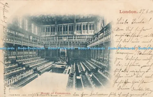 R029567 Unterhaus London 1901