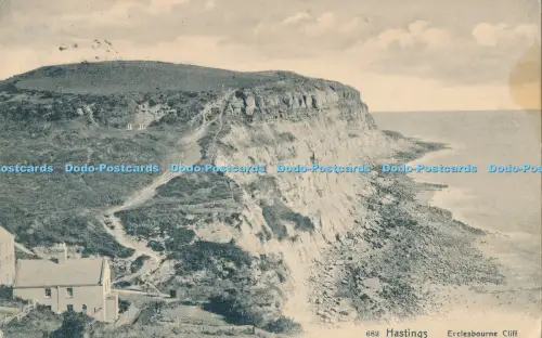 R029577 Hastings Ecclesbourne Cliff Victoria 1913