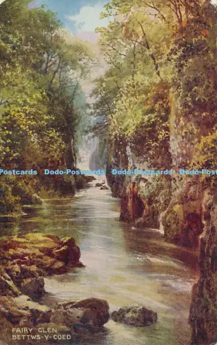 R029602 Fairy Glen Betts Y Coed Valentine Art Farbe Nr A159