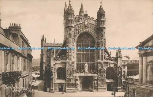 R029776 Bath Abbey West Front Frith No 46462