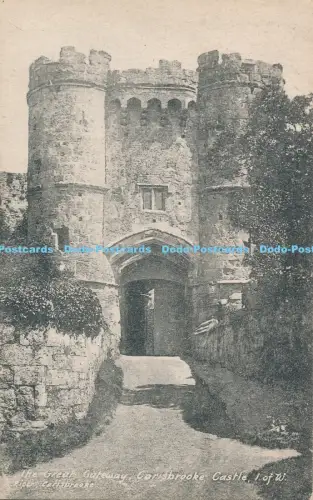 R029780 The Great Gateway Carisbrooke Castle I of W T Piper