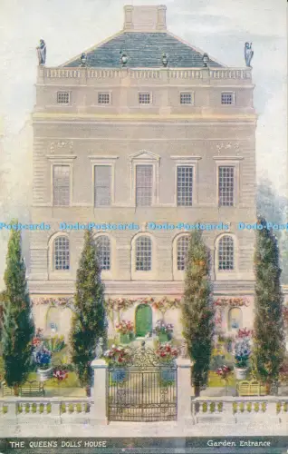 R029874 The Queens Puppenhaus Garten Eingang Tuck Oilette Nr 4500