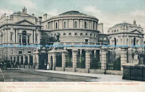 R029991 National Library Dublin In Kildare Street Valentine 1907