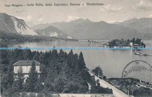 R030005 Lago Maggiore Isola Bella Isola Superiore Baveno e Montorfano Brunner