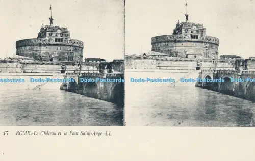 R030009 Rom Le Chateau et le Pont Saint Ange LL Nr 17